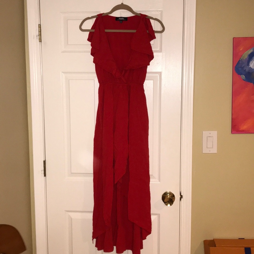 Flowy High-Low Dress - Picture 5 of 6